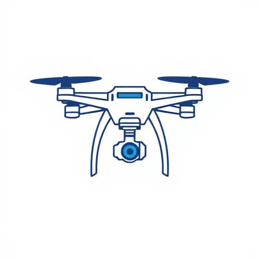 Icon of a drone, representing aerial videography services