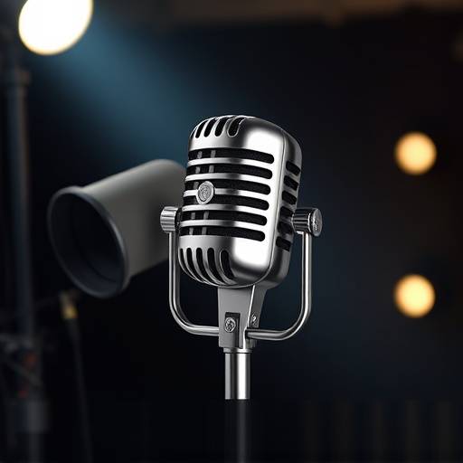 Icon of a microphone, representing corporate video production services